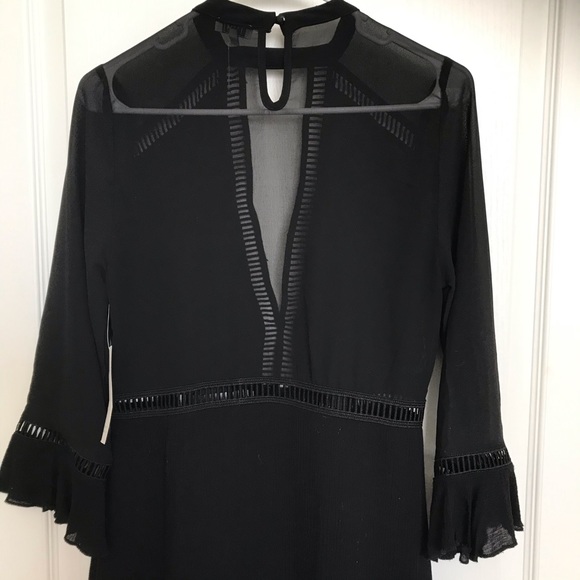 NWT TOBI Deep V Dress Small - Picture 6 of 8